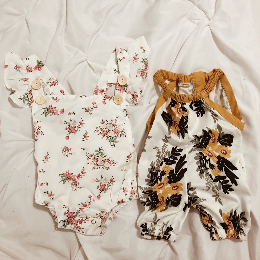 Newborn rompers